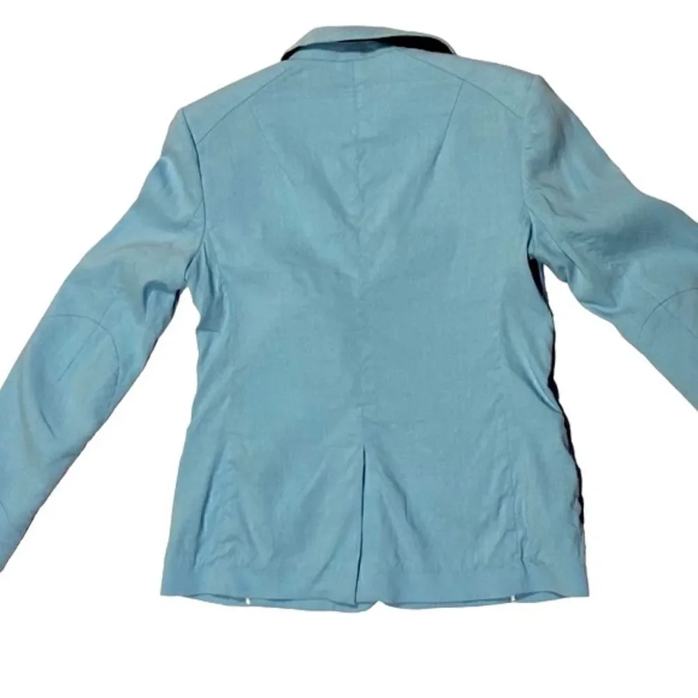 Rag and Bone Blue Margot Classic Fit Blazer Size 6
